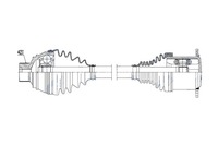 фото thumb №11, Піввісь привідна audi a4 07- a5 07- передня l/p nty