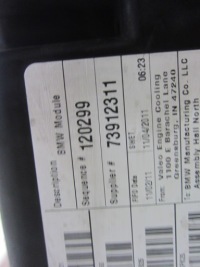 фото thumb №13, Bmw x3 f25 x4 f26 n55 вентилятор радиатор воды комплект 17118623369