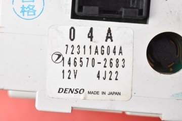 фото thumb №9, Панель управление воздуховод климат 72311ag04a subaru legacy 4 iv 03-09