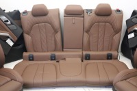 фото thumb №6, Сидіння диван обшивки карта тунель bmw x6 g06 lci individual merino коричневе