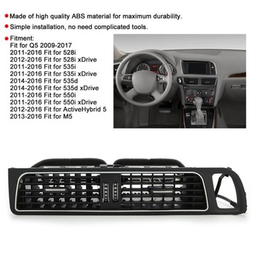 фото thumb №8, Средняя решётка вентиляционная панели распределительной 8r1820951l подходит для q5