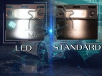 фото thumb №3, Панель модуль лампочка led smd 12 діоди - адаптер - w5w|c5w|ba9s - 500 lm! led