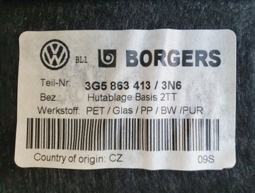 фото thumb №11, Vw passat b8 sedan полка зад 3g5863413 / 3n6