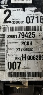 фото thumb №6, Блок запобіжників модуль кузови bsi oem номер 21653294-8 renault laguna ii