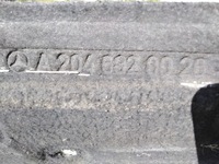 фото thumb №7, Mercedes c w204 2,2 cdi кронштейн шумоізоляція капот кліпси