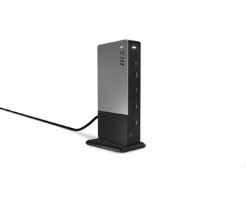 MSI USB-C Docking Station Gen 2 USB 3.2 Gen 2 (3.1 Gen 2) Type-C Czarn...