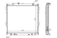 фото thumb №2, Nissens радіатор двигуна toyota 4 runner land cru
