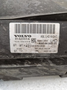 фото thumb №9, Лампи права ліва volvo s80 ii v70 bixenon поворотний 31420013 31420014 demonta