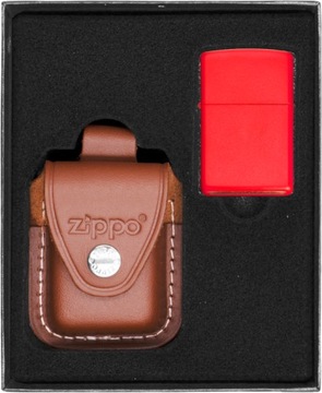 Подарочный набор зажигалок ZIPPO RED MATTE*№2
