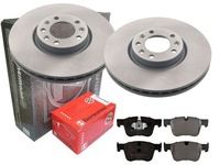 фото thumb №1, Гальмівні диски гальмівні колодки zimmermann перед citroen ds7 c4 304m