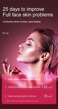 Аппарат для подтяжки лица LED фотонная терапия М1