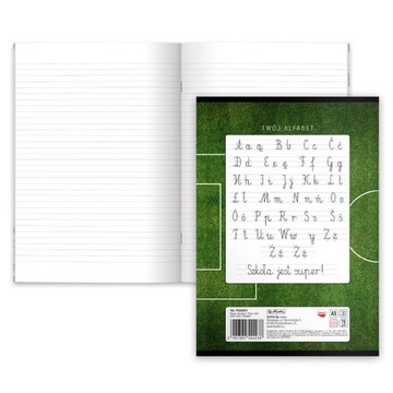 Блокнот А5, 32 страницы, 3 строки, цветной, без полей, 70 г/м2 Hero HERLITZ