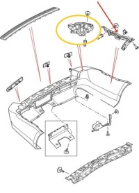 фото thumb №8, Направляющая левый задняя бампер range rover sport l320 новый