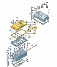 фото thumb №14, Крышка клапанов audi vag