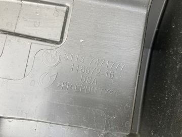 фото thumb №13, Bmw x6 g06 накладка зад захист кришки багажника