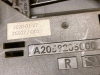 Ручка замок складывания сиденье правая mercedes w257 Недорого, фото thumb