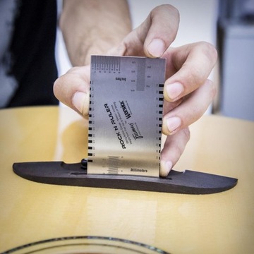 Линейка для измерения действия струн Rock_n_Ruler String.