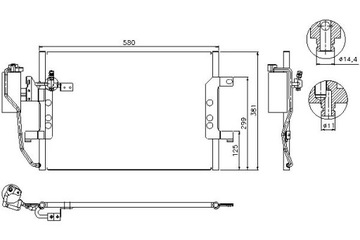 фото thumb №14, Радіаторів кондиціонера з осушувач nissens 94588