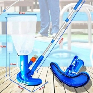 ПЫЛЕСОС ДЛЯ ЧИСТКИ БАССЕЙНА DNA NET POLE SET