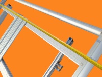 Багажник даховий aluminiowy 4,9m iveco daily 14+ l4h2 mobietec 1-szy монтаж Оригінал, фото thumb