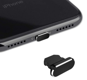 4X ZAŚLEPKA ZATYCZKA PRZECIW KURZOWI IPHONE DO PROTU ZŁĄCZA LIGHTNING APPLE