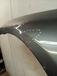 фото thumb №10, Jaguar xe x760 gx73 крила лівий передній перед + молдинг напрямна кронштейн