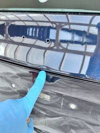 фото thumb №7, Bmw x3 e83 рестайлинг крышка крышка багажника карбон-черный 416