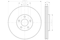 фото thumb №2, Комплект диск гальмівних hella 40206et01a 4020698