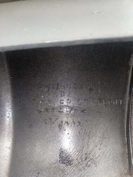 фото thumb №9, Накладка спойлер бампера перед mitsubishi outlander i рестайлінг 2.4 mivec 4g69