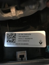 фото thumb №2, Воздуховод renault clio v captur оригинал