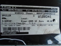 фото thumb №7, Спойлер спойлер кришки 7167188 bmw 3 e90 e91