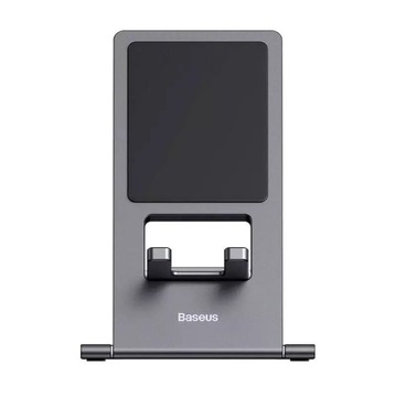 Металлическая подставка Baseus для телефона/планшета (серая)