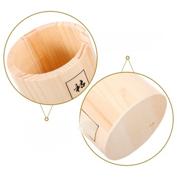 SKRZYNKA DO PRZECHOWYWANIA DREWNA ZEN GARDEN MINI ORGANIZER GRABIE WIELOFUNKCYJNY DREWNIANY KOSZ