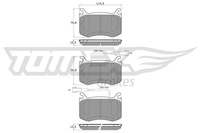 фото thumb №2, Тормозные колодки тормозные перед do alfa romeo giulia 2.0 q4 2.2