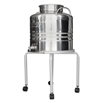 Podstawka pod beczkę stojak do bańka ze stali nierdzewnej inox 25L 30L 50L