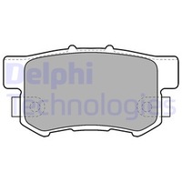 фото thumb №2, Delphi lp1507 набор тормозных колодок тормозных, тормоза дисковые