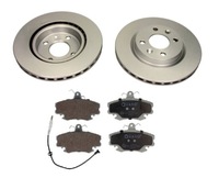 фото thumb №1, Тормозные диски тормозные колодки перед передние dacia logan sandero renault clio ii 2 megane 1