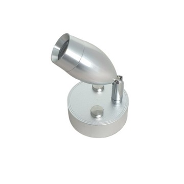 Lampka Kinkiet LED12V 24V do Czytania Wewnętrzna Kamper Przyczepa Chrom USB