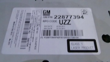 фото thumb №3, Радио cd 22877394 дисплей zafira c