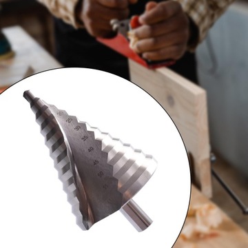 Ступенчатое сверло со спиральной канавкой, мм HSS Pagoda Step Drill для