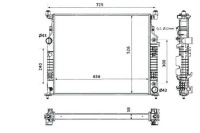 фото thumb №3, Nrf 53937 радіатор, система охолодження двигуна
