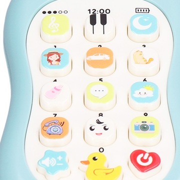 TELEFON MUZYCZNY INTERAKTYWNY DLA MALUCHA DZIECKA DO ZABAWY
