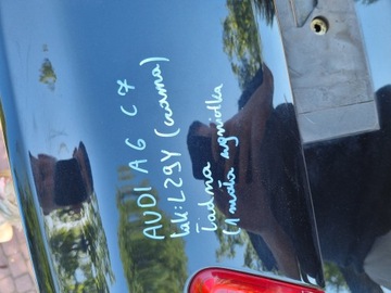 фото thumb №11, Audi a6 c7 sedan крышка крышка багажника зад цвет: lz9y чёрный оригинал!