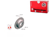 фото thumb №1, Диски гальмівні 2szt kia cee'd 06- зад zimmermann