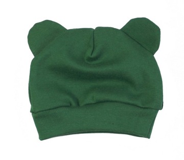 ХЛОПКОВЫЕ ШАПКИ ДЛЯ НОВОРОЖДЕННЫХ, цвета TEDDY