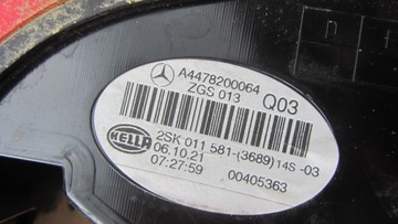 фото thumb №11, Задняя левая лампа mercedes w447 v-klasa vito