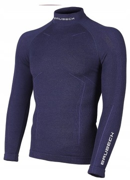 BRUBECK EXTREME WOOL МУЖСКОЙ ТЕРМОАКТИВНЫЙ КОМПЛЕКТ МЕРИНОСОВАЯ ШЕРСТЬ ТЕМНО-СИНИЙ 2XL