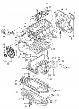 фото thumb №8, Кришка розподільний вал bvn audi a8 d3 4.2 tdi 057103153m