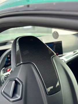 фото thumb №7, Карбоновые защитные накладки сидений подголовников bmw f90 g87 f91 f92 f93 f97 f98 g42 m240