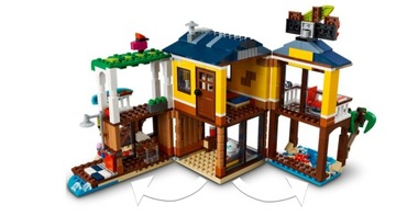 LEGO CREATOR 31118 DOMEK SURFERÓW NA PLAŻY